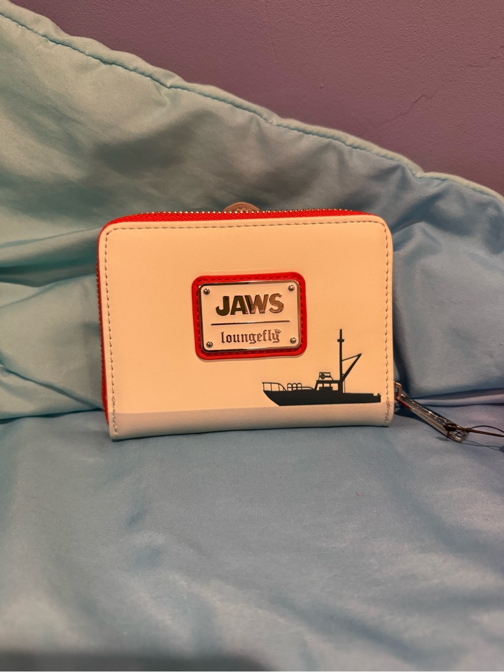 Jaws Loungefly Mini Backpack & Wallet Set - Picture 8 of 10